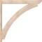 Ekena Millwork Thorton Slat Smooth Outlooker, Douglas Fir, 5 1/2"W x 44"D x 44"H OUT06X44X44THR06SDF - alternate 2